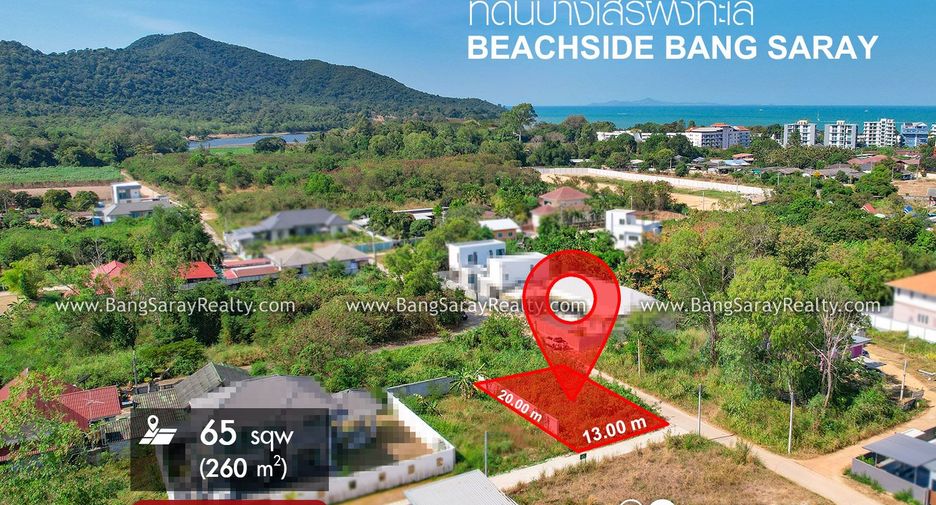 Terreno en venta en Sattahip, Chonburi