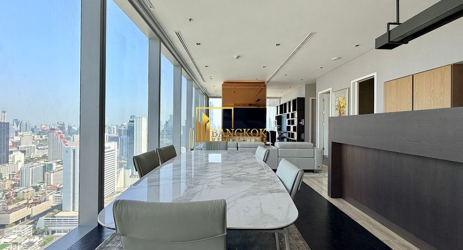 For rent and for sale 4 bedrooms condo in Sathon, Bangkok