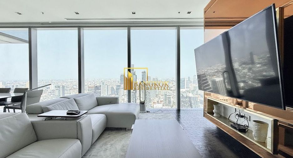 For rent and for sale 4 bedrooms condo in Sathon, Bangkok