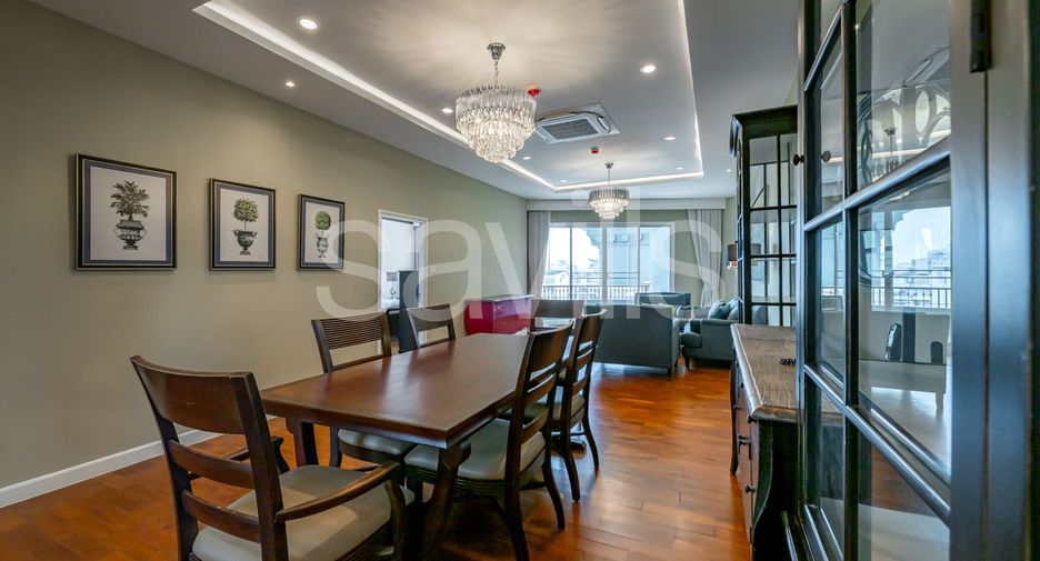 For rent 3 bedrooms condo in Sathon, Bangkok