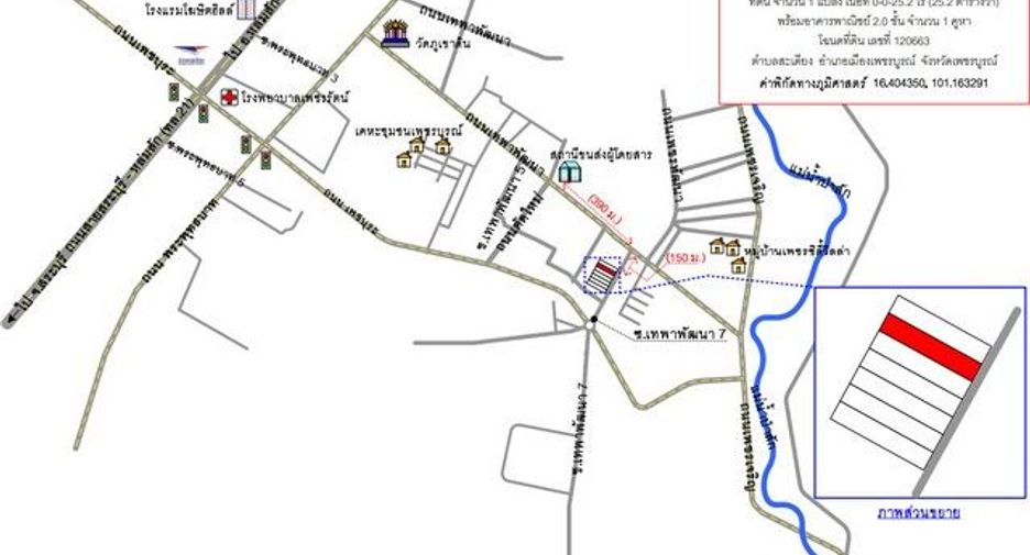 For sale 1 bed retail Space in Mueang Phetchabun, Phetchabun