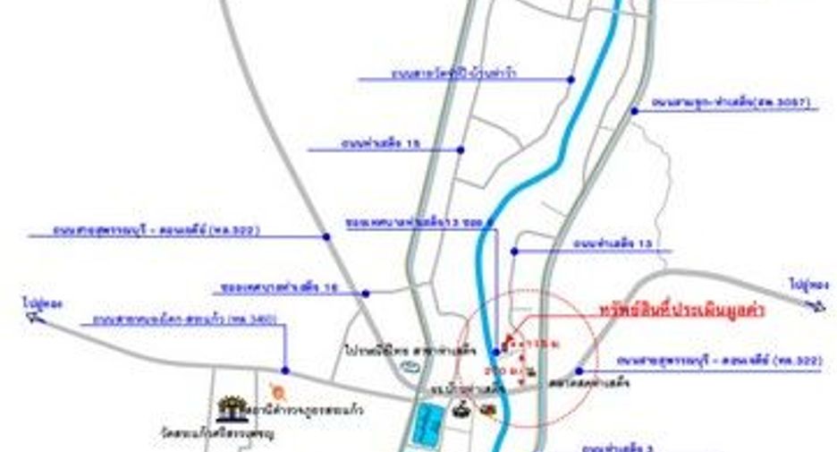 À vendre 1 chambre maison à Mueang Suphanburi, Suphan Buri