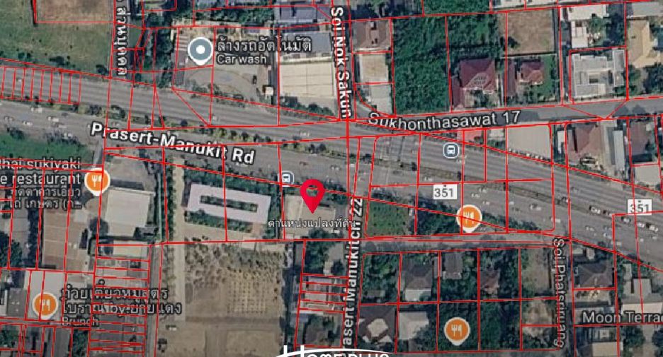 For sale land in Lat Phrao, Bangkok