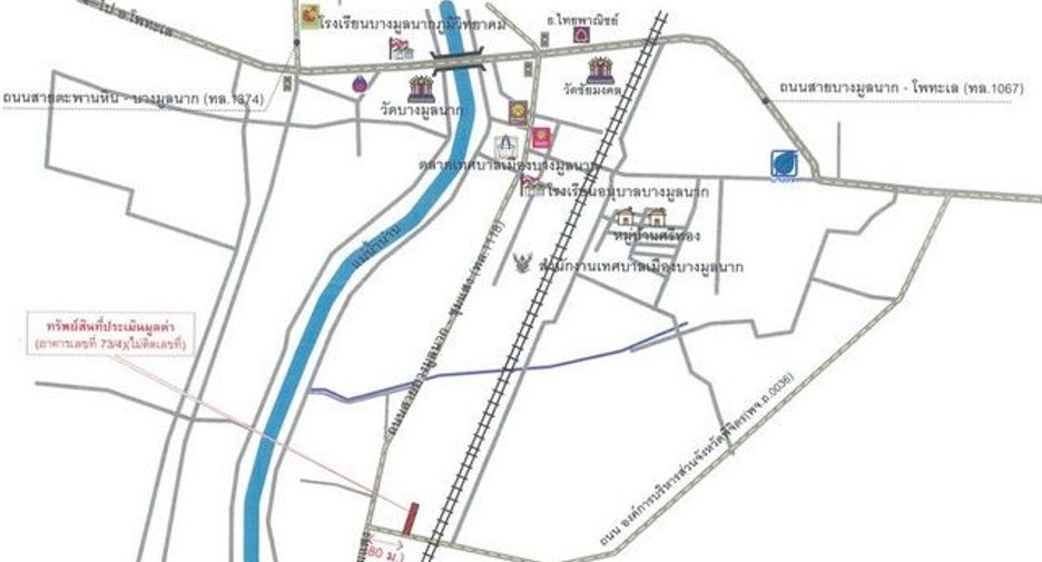 For sale 1 bed retail Space in Taphan Hin, Phichit