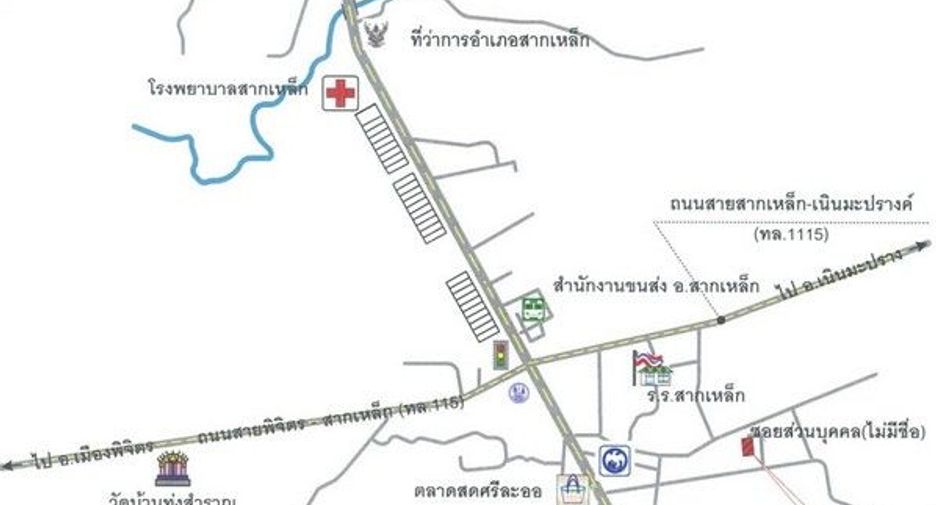 For sale 1 bed house in Taphan Hin, Phichit
