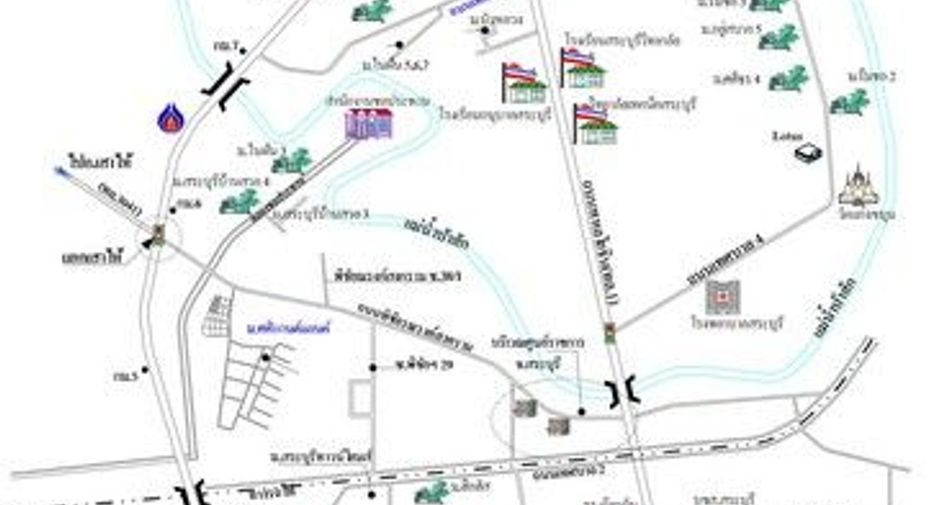 出售 1 卧室 联排别墅 在 Mueang Saraburi, Saraburi