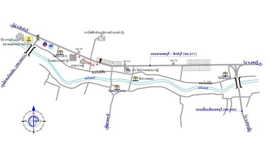 For sale 1 bed retail Space in Khok Samrong, Lopburi