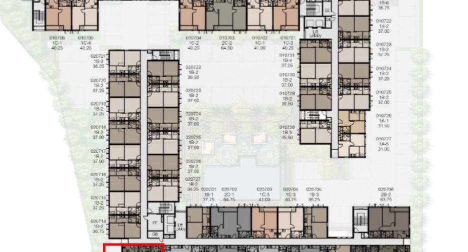For rent 2 bedrooms condo in Watthana, Bangkok