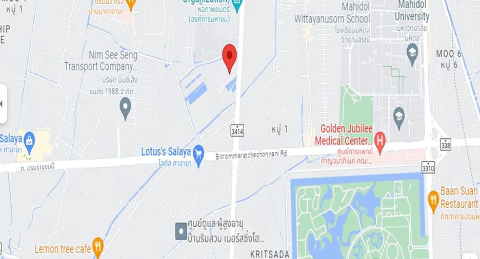 For rent land in Phutthamonthon, Nakhon Pathom