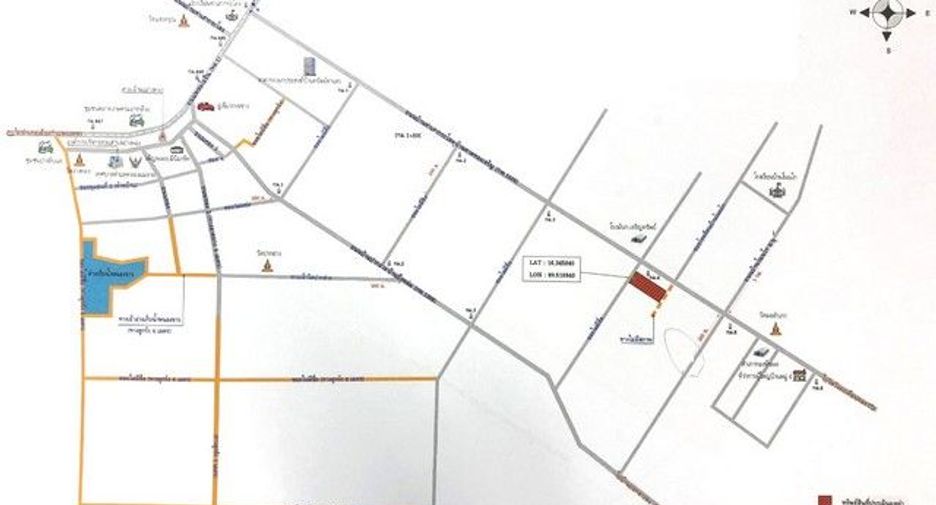 For sale 1 bed warehouse in Khlong Lan, Kamphaeng Phet