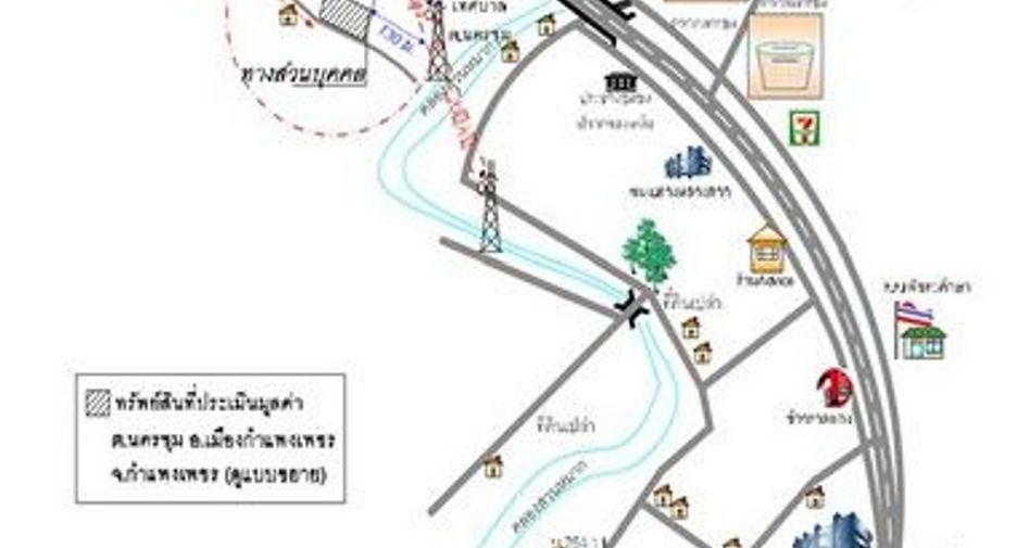 For sale 1 bed house in Khlong Lan, Kamphaeng Phet