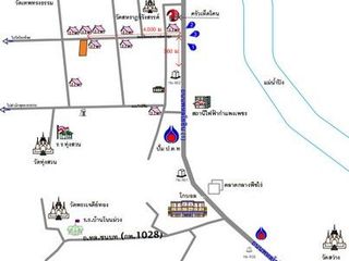 出售 1 卧室 独立屋 在 Khlong Lan, Kamphaeng Phet