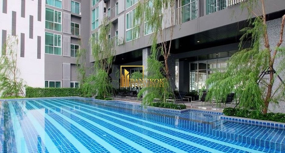 À louer 2 chambres condo à Huai Khwang, Bangkok