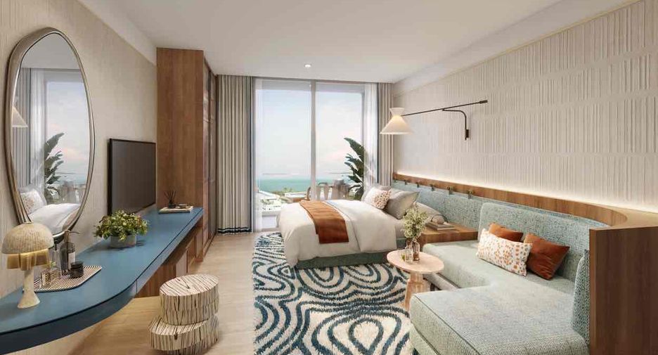 À louer et à vendre 1 chambre condo à Bang Lamung, Chonburi
