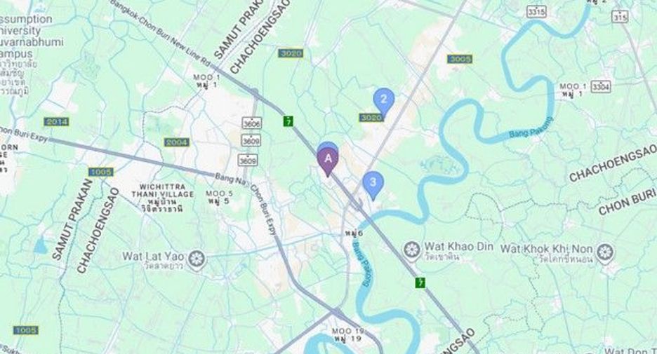 出售 1 卧室 独立屋 在 Tha Takiap, Chachoengsao
