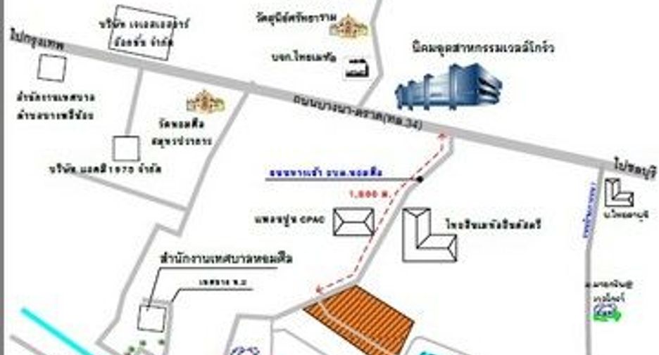 出售 土地 在 Tha Takiap, Chachoengsao