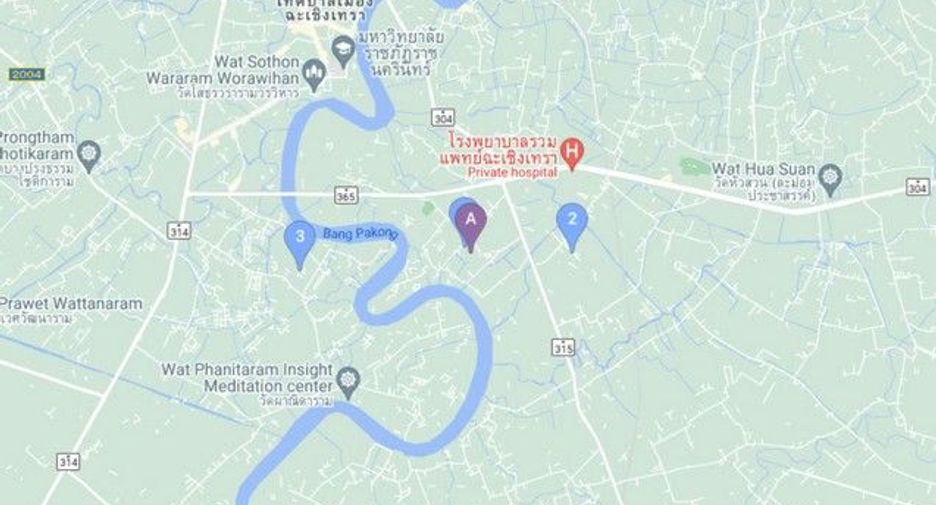 出售 1 卧室 独立屋 在 Tha Takiap, Chachoengsao