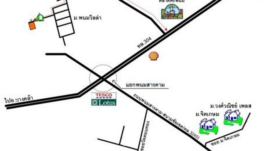 出售 1 卧室 独立屋 在 Tha Takiap, Chachoengsao