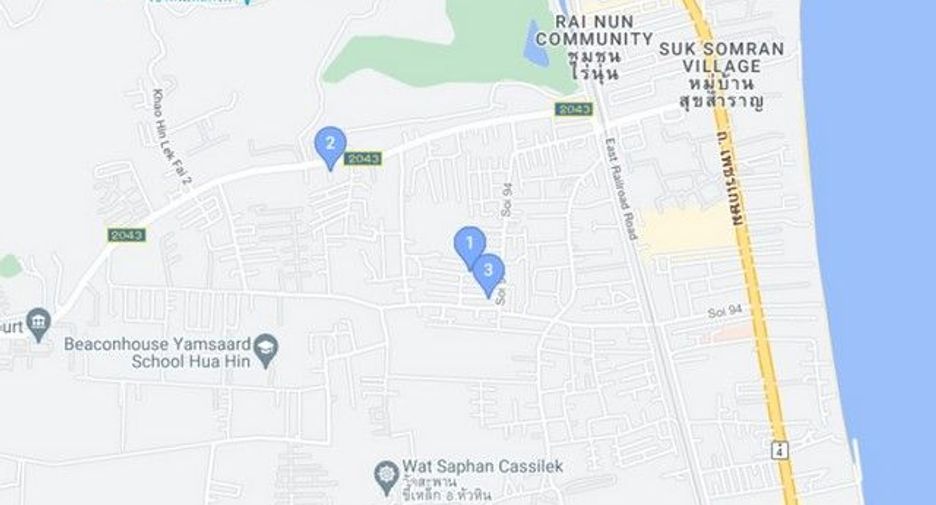 Casa adosada en venta de 1 habitaciones en Kui Buri, Prachuap Khiri Khan