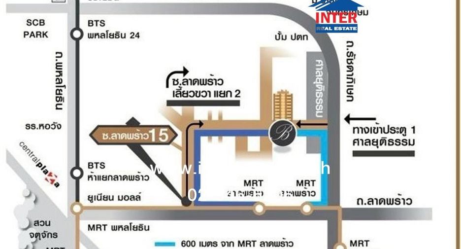 For sale 1 bed condo in Chatuchak, Bangkok