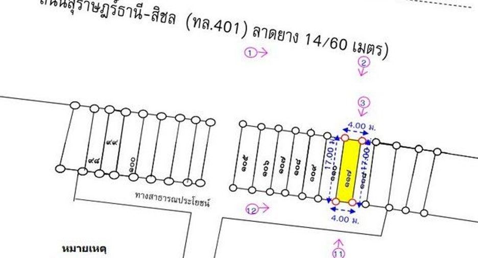 ขาย 1 เตียง พื้นที่ค้าปลีก ใน คีรีรัฐนิคม, สุราษฎร์ธานี