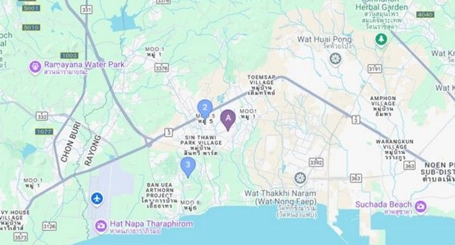 Casa adosada en venta de 1 habitaciones en Ban Khai, Rayong