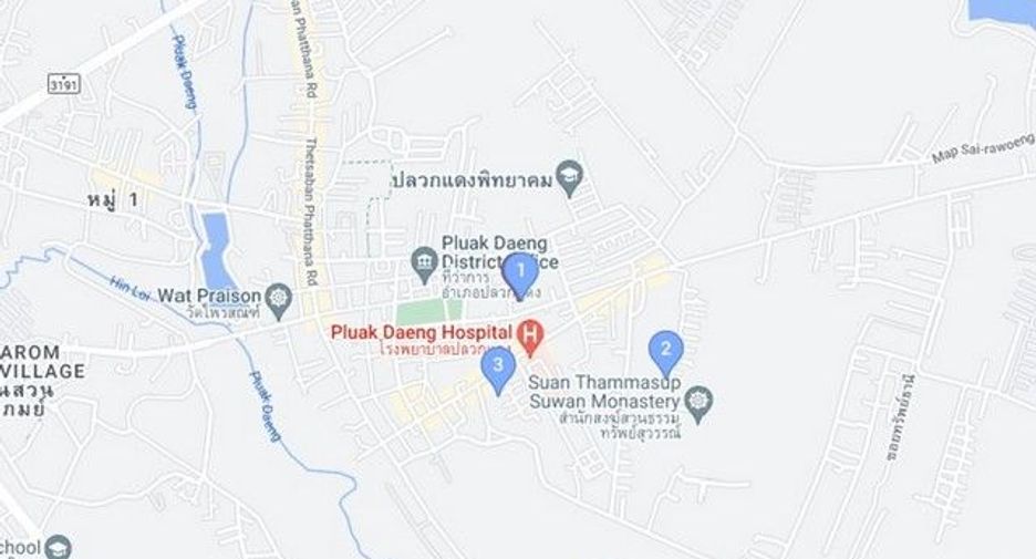 Продажа 1 кровать таунхаус в Бан Кхай, Районг
