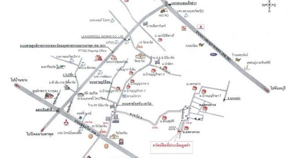 Reihenhaus zum Kauf mit 1 Zimmer in Ban Khai, Rayong