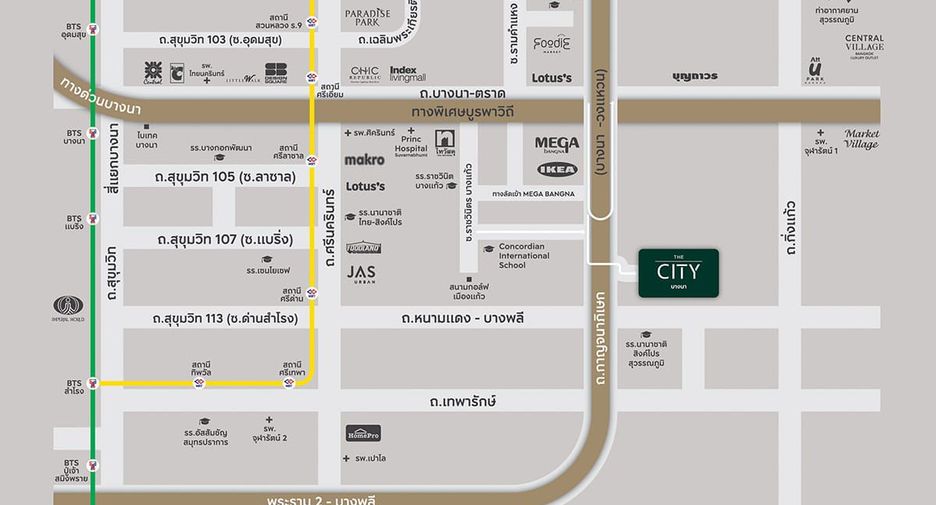 出租 和 出售 5 卧室 独立屋 在 Bang Phli, Samut Prakan