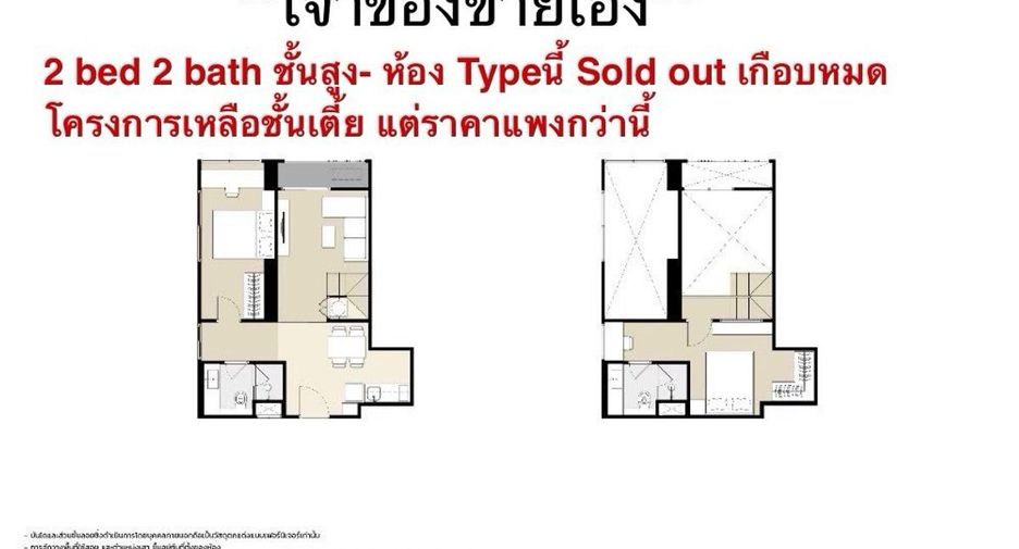 For sale 2 bedrooms condo in Bang Rak, Bangkok