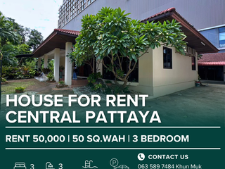 Casa en alquiler de 3 habitaciones en Bang Lamung, Chonburi