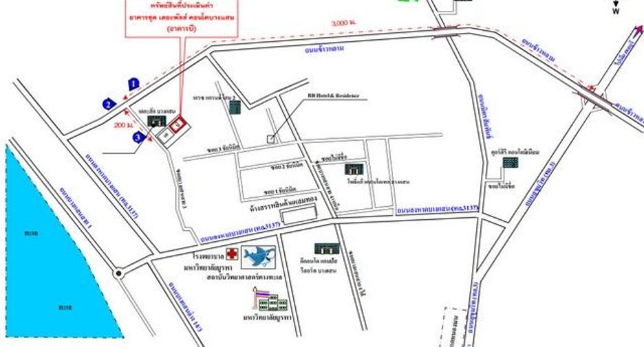 For sale 1 bed condo in Ban Bueng, Chonburi