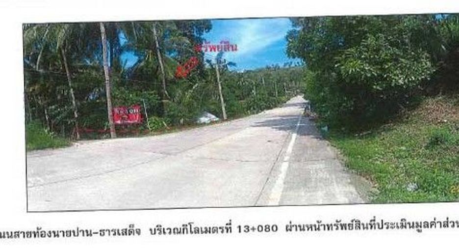 For sale land in Khiri Rat Nikhom, Surat Thani