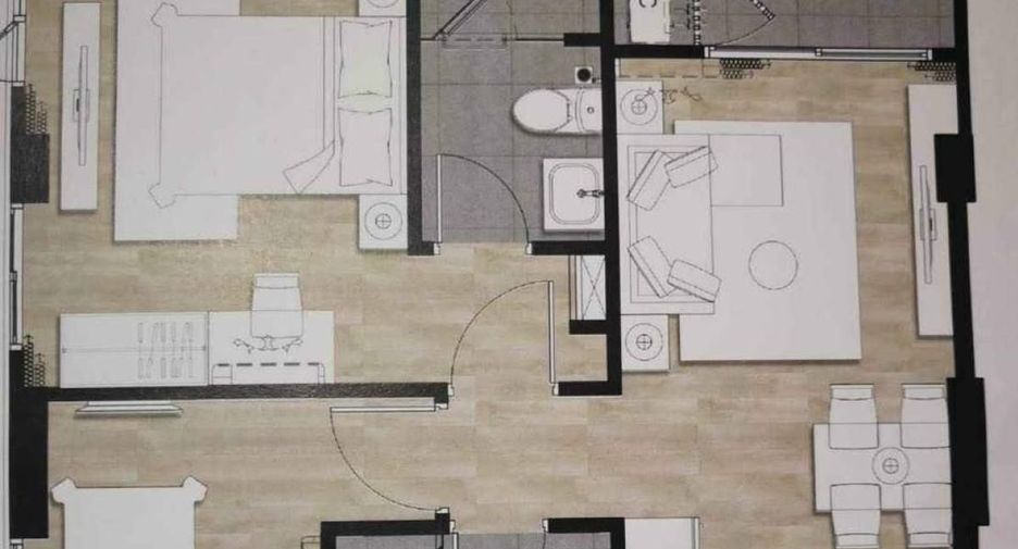 For sale 2 bedrooms condo in Chatuchak, Bangkok