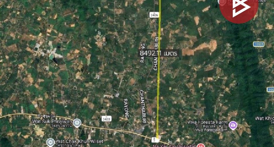 For sale land in Kaeng Hang Maeo, Chanthaburi