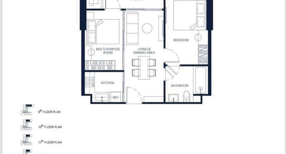 Condo en venta de 1 habitaciones en Bang Lamung, Chonburi