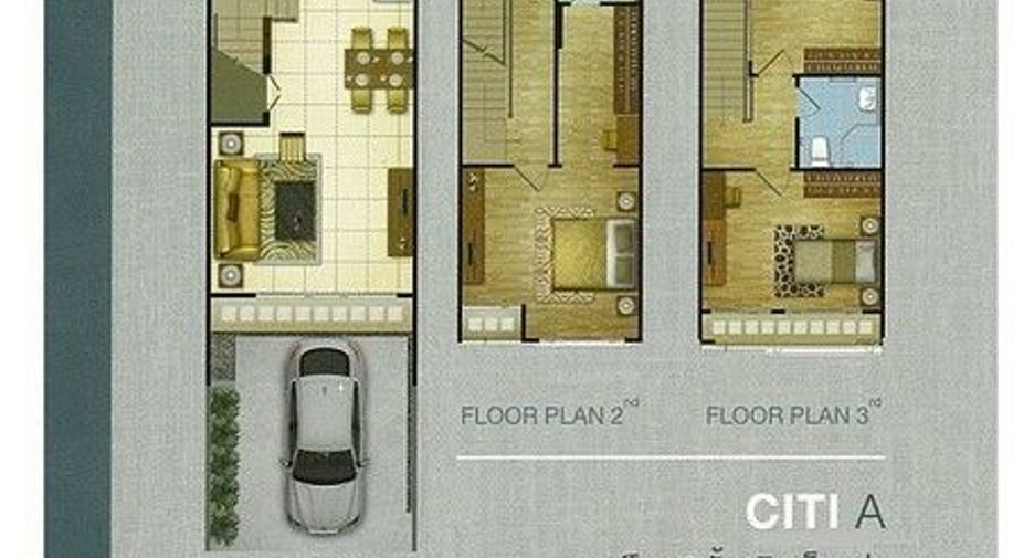 Casa adosada en venta de 1 habitaciones en Khan Na Yao, Bangkok