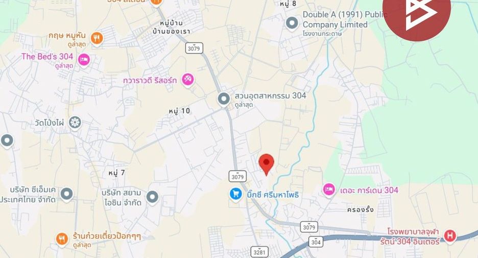 For sale land in Si Maha Phot, Prachin Buri