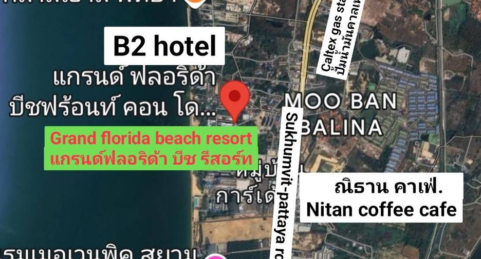 For sale 1 bed condo in Sattahip, Chonburi