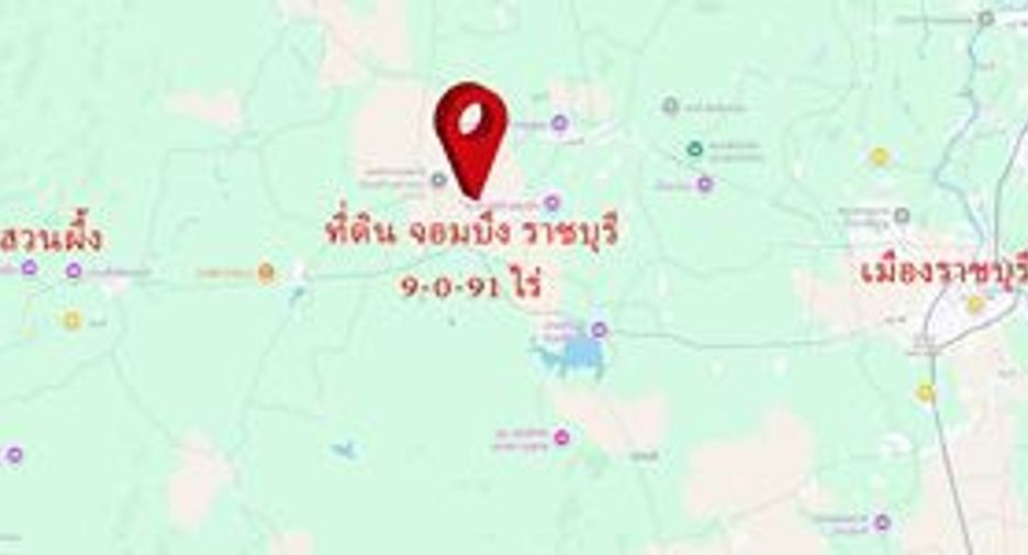 For sale land in Chom Bueng, Ratchaburi
