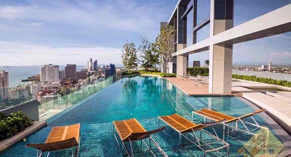 For rent 2 bedrooms condo in Central Pattaya, Pattaya