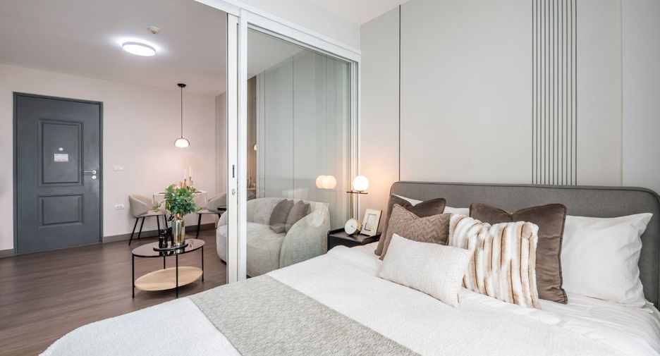 For rent 1 bed condo in Huai Khwang, Bangkok