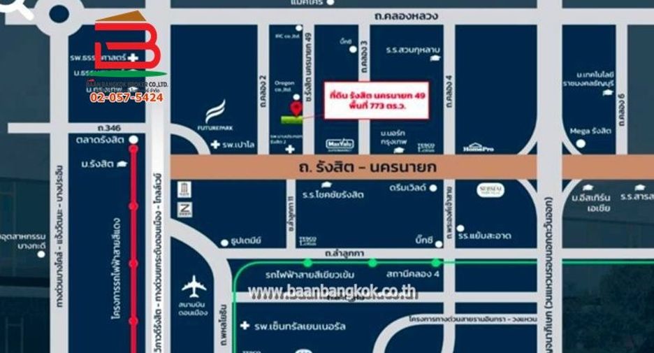 Аренда Участок в Thanyaburi, Патумтани