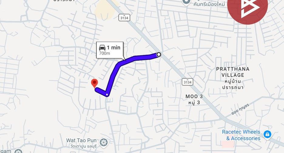 For sale land in Mueang Chon Buri, Chonburi