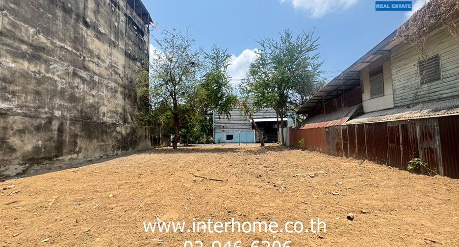 For sale land in Thung Khru, Bangkok