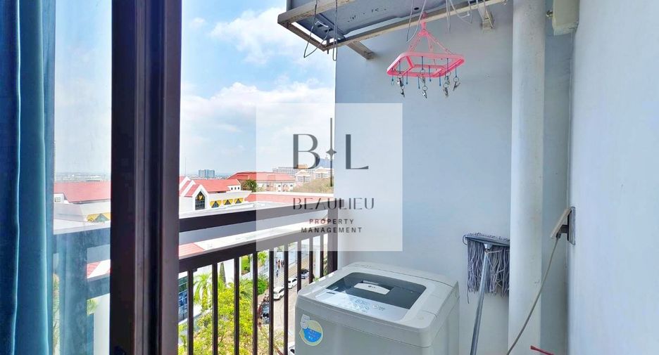 For rent and for sale studio condo in Bang Lamung, Chonburi