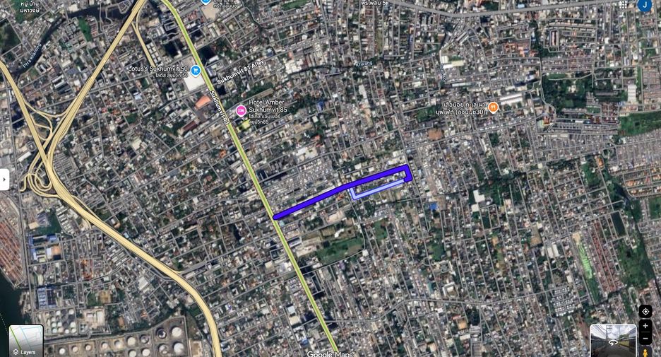 For sale land in Phra Khanong, Bangkok