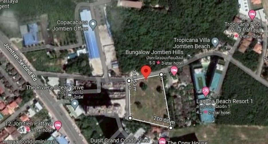 Terreno en venta en Bang Lamung, Chonburi