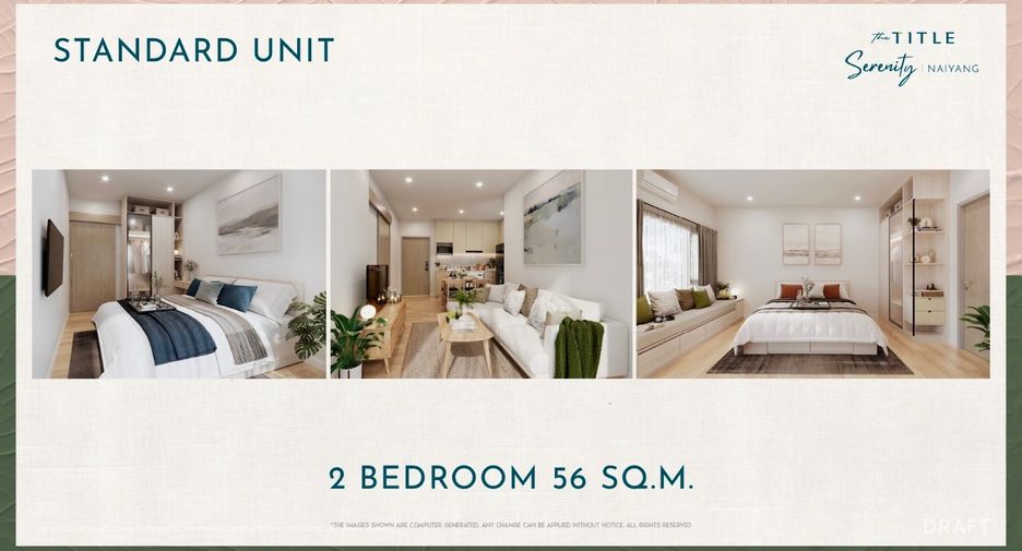À vendre 1 chambre appartement à Thalang, Phuket