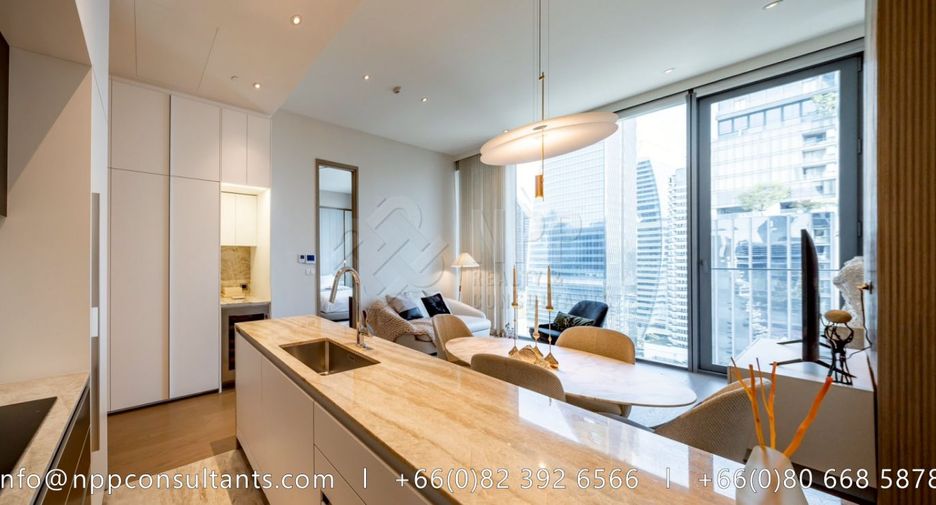 À louer 1 chambre condo à Pathum Wan, Bangkok